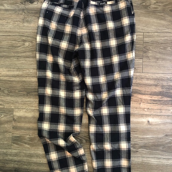 Rolla’s Horizon Check Pant - Navy/Cream - Picture 6 of 8